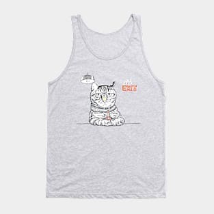 Sartre's Cat Tank Top